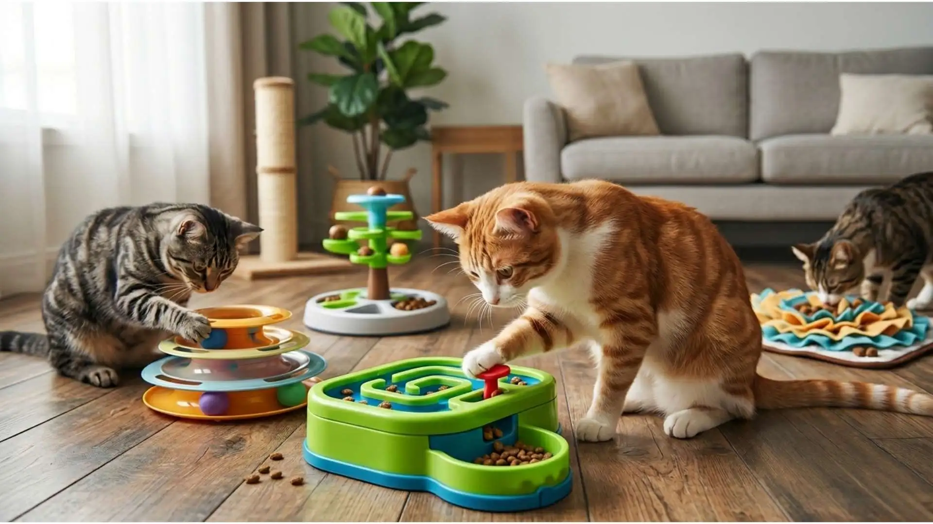 9 Puzzle Toys to Stimulate Cat Intelligence and Keep Indoor Cats ...